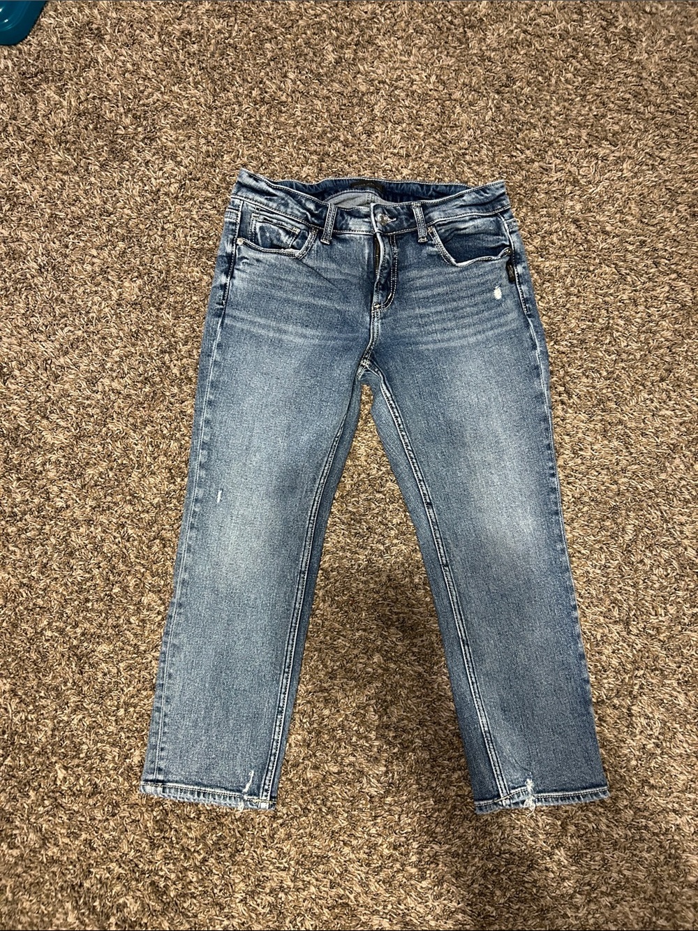 Silver Jeans Light Blue Capris